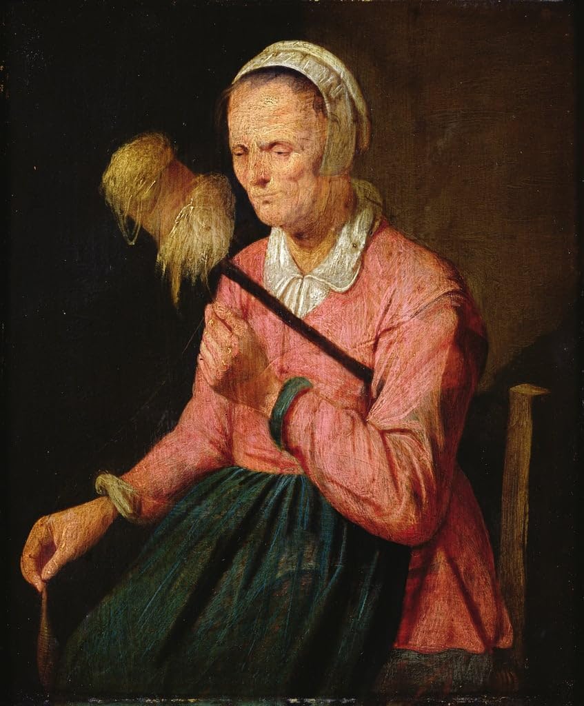 Tableau toile décoration murale David Iii Ryckaert affiche portrait 60x90cm - 5