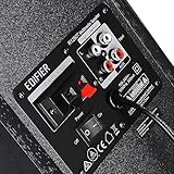 Edifier R1280T Active Bookshelf Speakers 2.0, Dual RCA Input, 42W RMS, 55Hz–20kHz, 4" Drivers, 0.5" Tweeters, Bass Reflect Port, with Wireless Remote, Wood Enclosure (Black) - Image 5