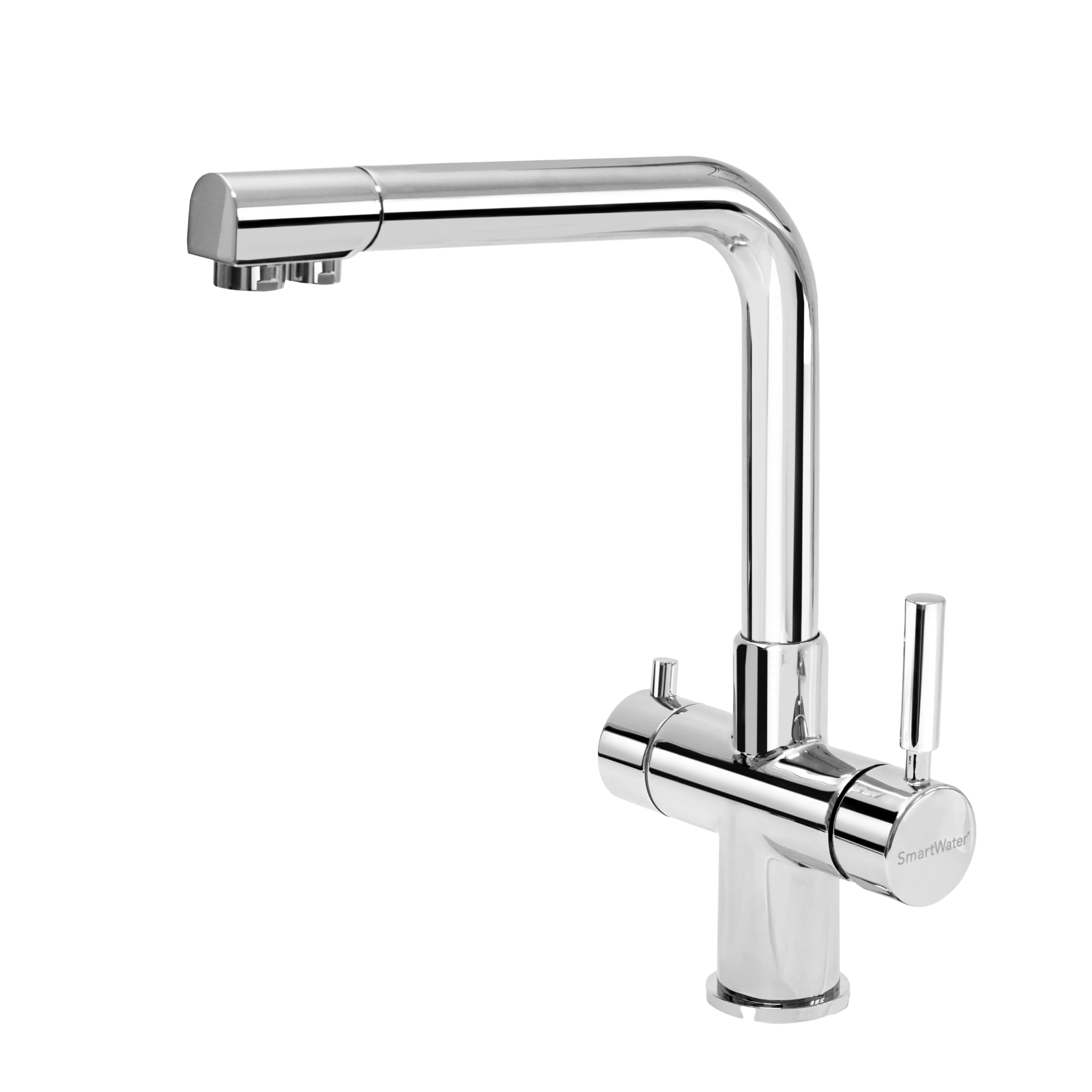 SmartWater Tap Rubinetto 4 Vie per Acqua di Rete e Acqua Filtrata in Cucina