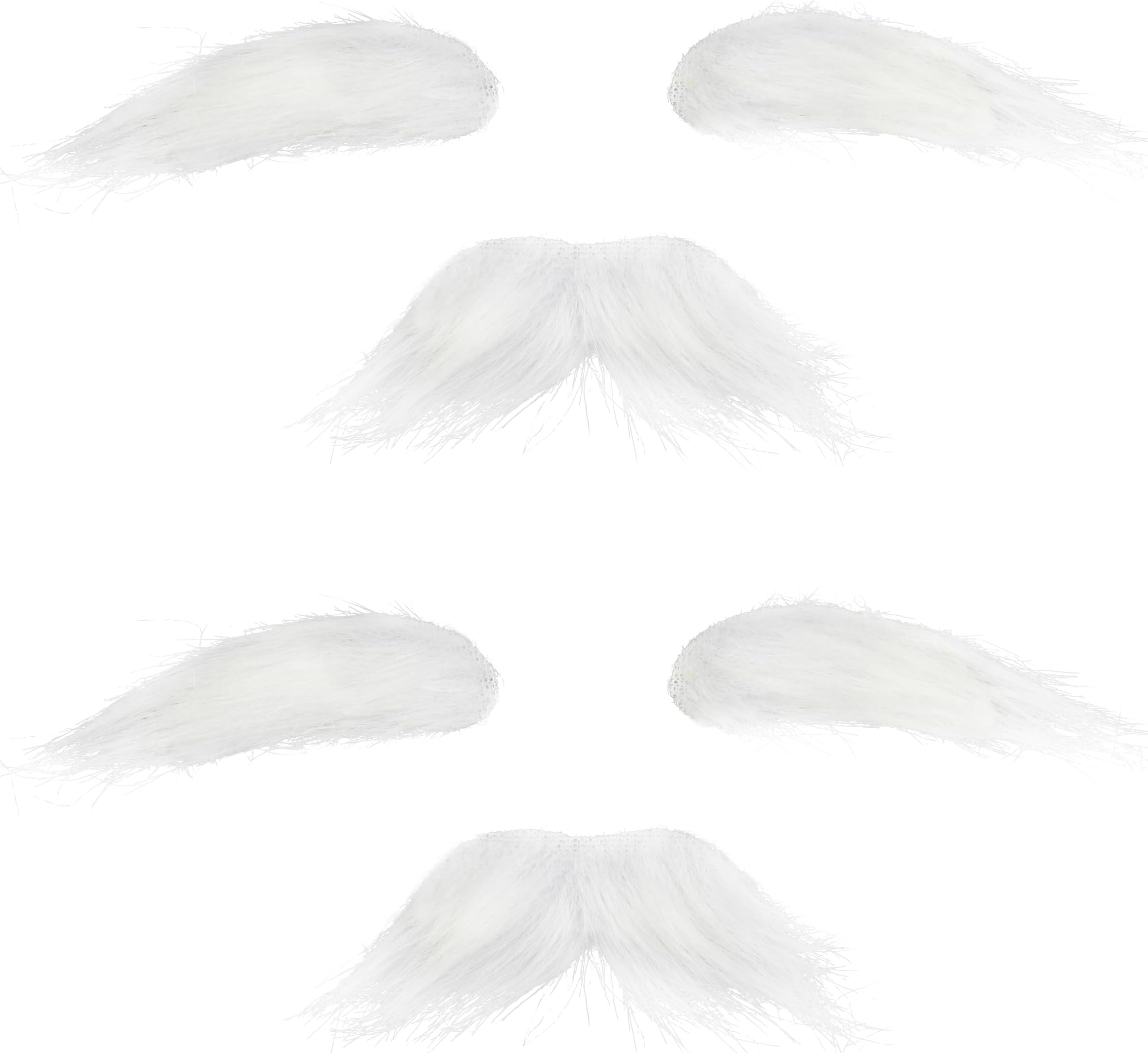 - Old Man Mustache and Eyebrows 100 Days of School Grandpa Fake Beard Mustaches for Halloween Party