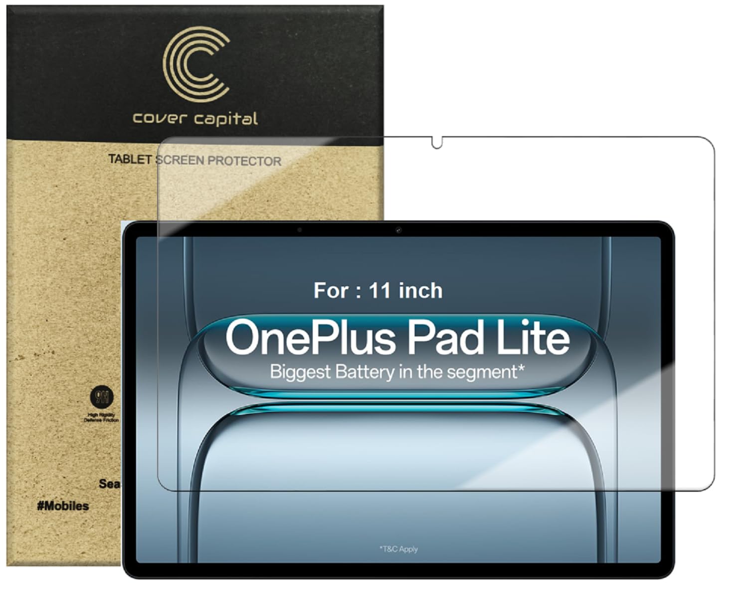 COVER CAPITAL Tablet Tempered Glass Guard For OnePlus Pad Lite 11 Inch -Pack Of 1-picture-34