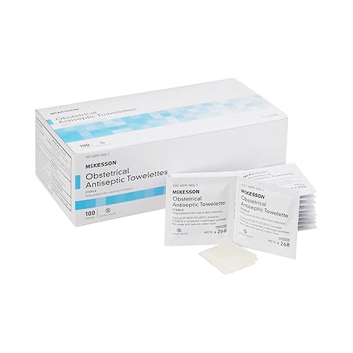McKesson - Toallitas obstétricas 5 x 7 268 10 unidades 1000 toallitas