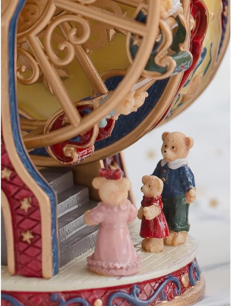 オルゴール ピアノと3匹の犬 陶磁器 プレゼント ギフト 癒やし 名曲