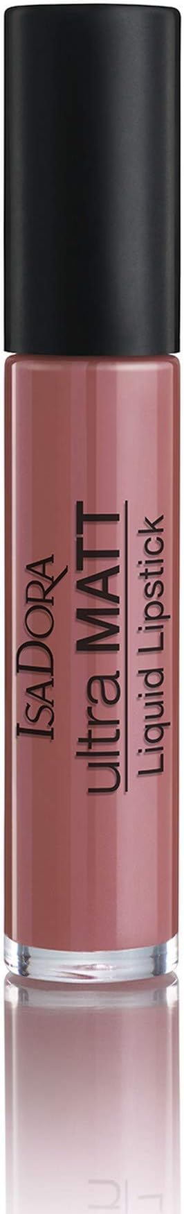 IsaDora Ultra Matt Liquid Lipstick 7 ml / 0.24 Fl.oz. - Fragrance free, Clinically tested (09 Vintage Pink)