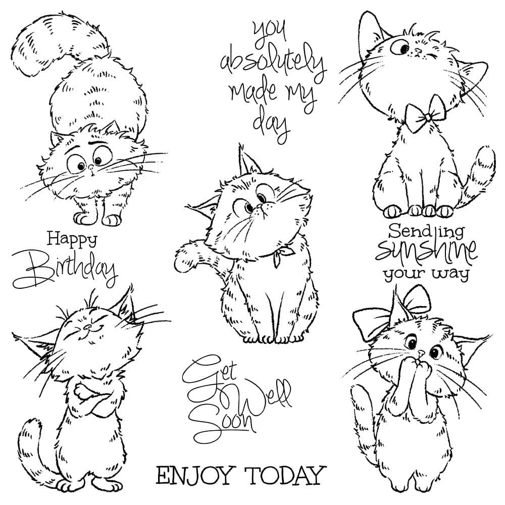 Animal Stamps & Dies Set - Card Making & Scrapbooking -6