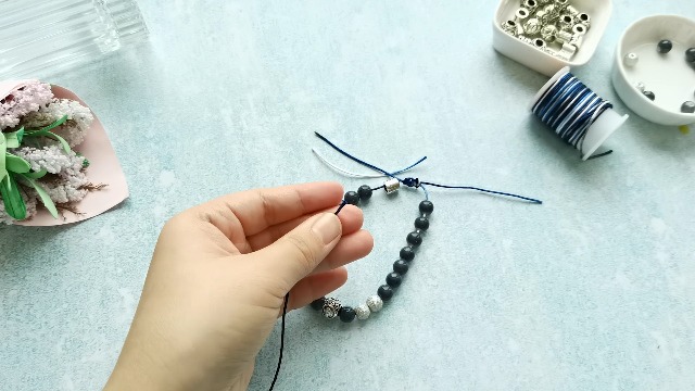 100 pezzi di perline distanziatrici tibetane, perline nepalesi