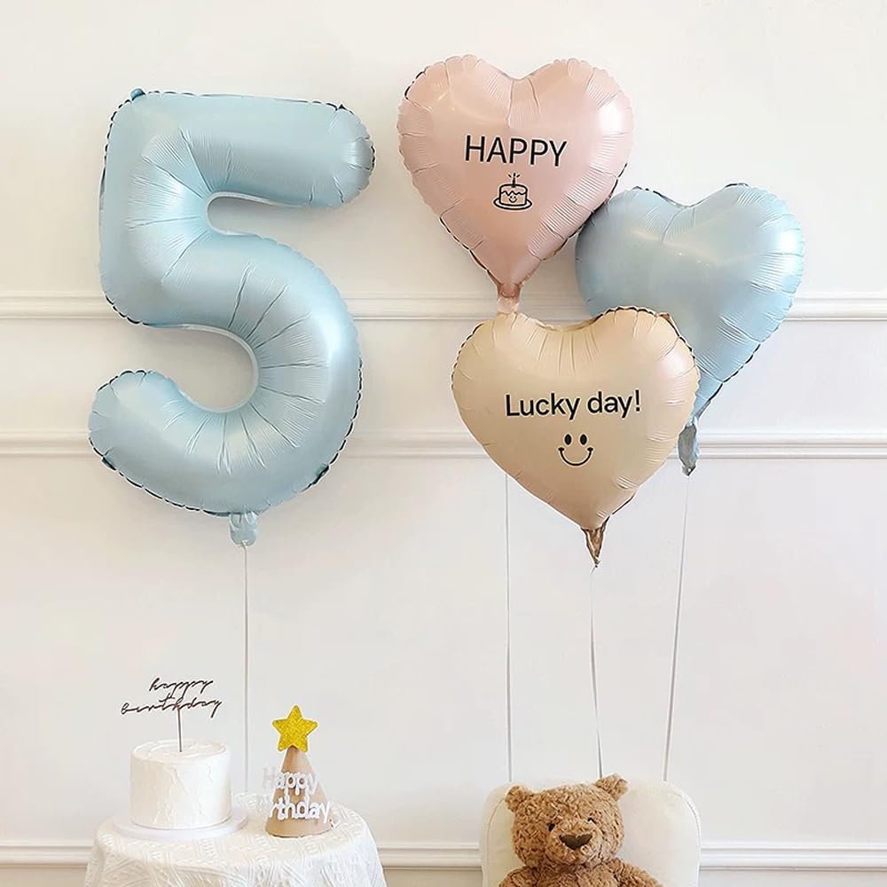 Red 0 balloon 40 Inch Giant Helium Foil Number 0 to 9 Red Balloon Birthday Wedding Party Digital Decorations (Number 0) — view 521
