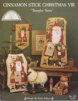 Paperback Cinnamon Stick Christmas VIII Sampler Santa Book