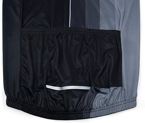 Miniatura 5 de MOXILYN Camisetas de ciclismo para hombre, conjunto de ropa de bicicleta para hombre, chaqueta de bicicleta de manga larga y pantalones de ciclismo