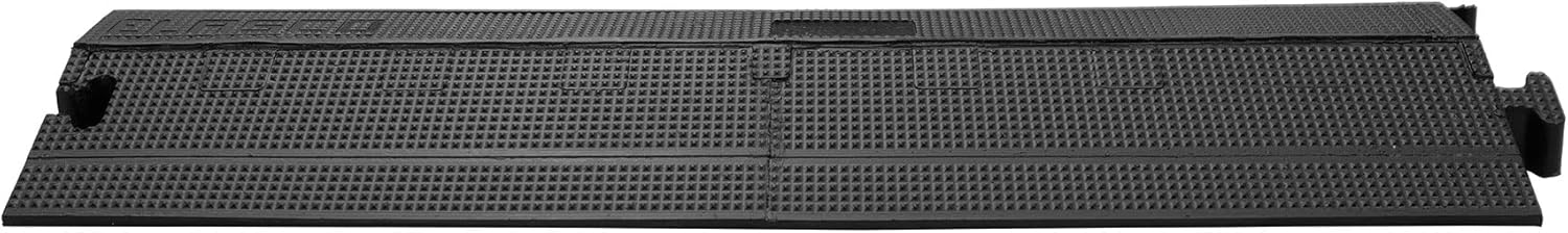 Elasco Dropover Cable Cover with 2" x 2" Channel - Black