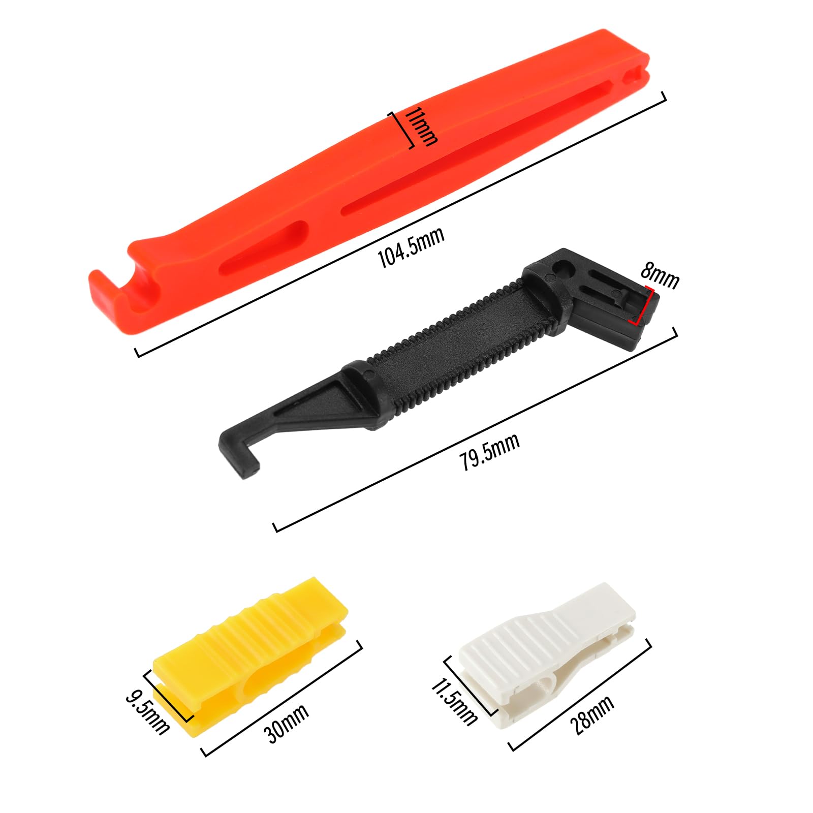 OTOTEC 20Pcs Car Fuse Remover Set Car Fuse Puller Pliers Mini Fuse Extractor Puller Car Fuse Remover Tool Car Accessories Plastic - Image 4