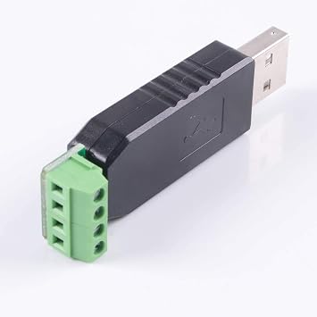 USB to RS232 Serial Adapter 4 Pin Terminal Block TXD RXD GND VCC Pinout with FT232RL Chip Support Windows XP/Android/Window7/8/10/Mac OS/Vista