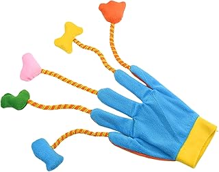 猫じゃらし 猫 おもちゃ ねこじゃらし 猫じゃらしグローブ 柔らかいプラッシュインタラクティブ 付き 魅力的なおもちゃ 安全な取り付け設計 簡単な相互作用 絆強化 広範な応用 室内猫用ペット遊び サイズ約40x11x1cm