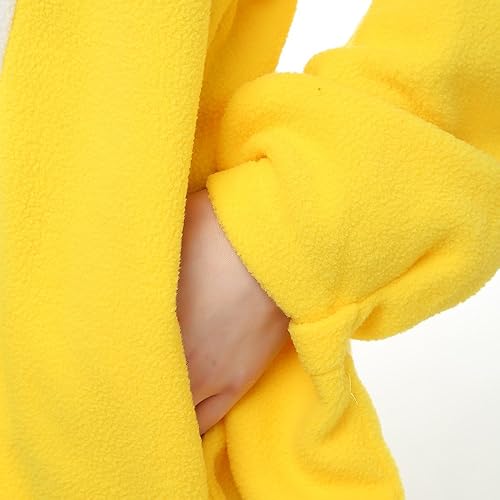 Miniatura 6 de Wishliker Pijama unisex de dibujos animados de animales para adultos, ropa de descanso, pato amarillo