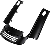 Vista 3 de Panel de relleno de guardabarros trasero de mezclilla negro para Harley Touring Electra Street Road Glide 2014-2023