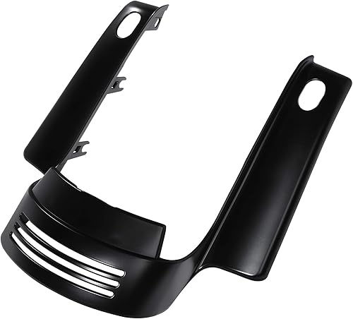 Miniatura 3 de Panel de relleno de guardabarros trasero de mezclilla negro para Harley Touring Electra Street Road Glide 2014-2023