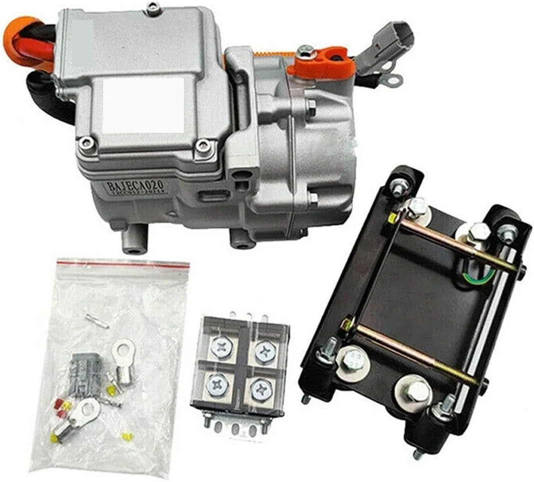 ブロンズ】車ユニバーサル 12V 電気エアコンコンプレッサーオート