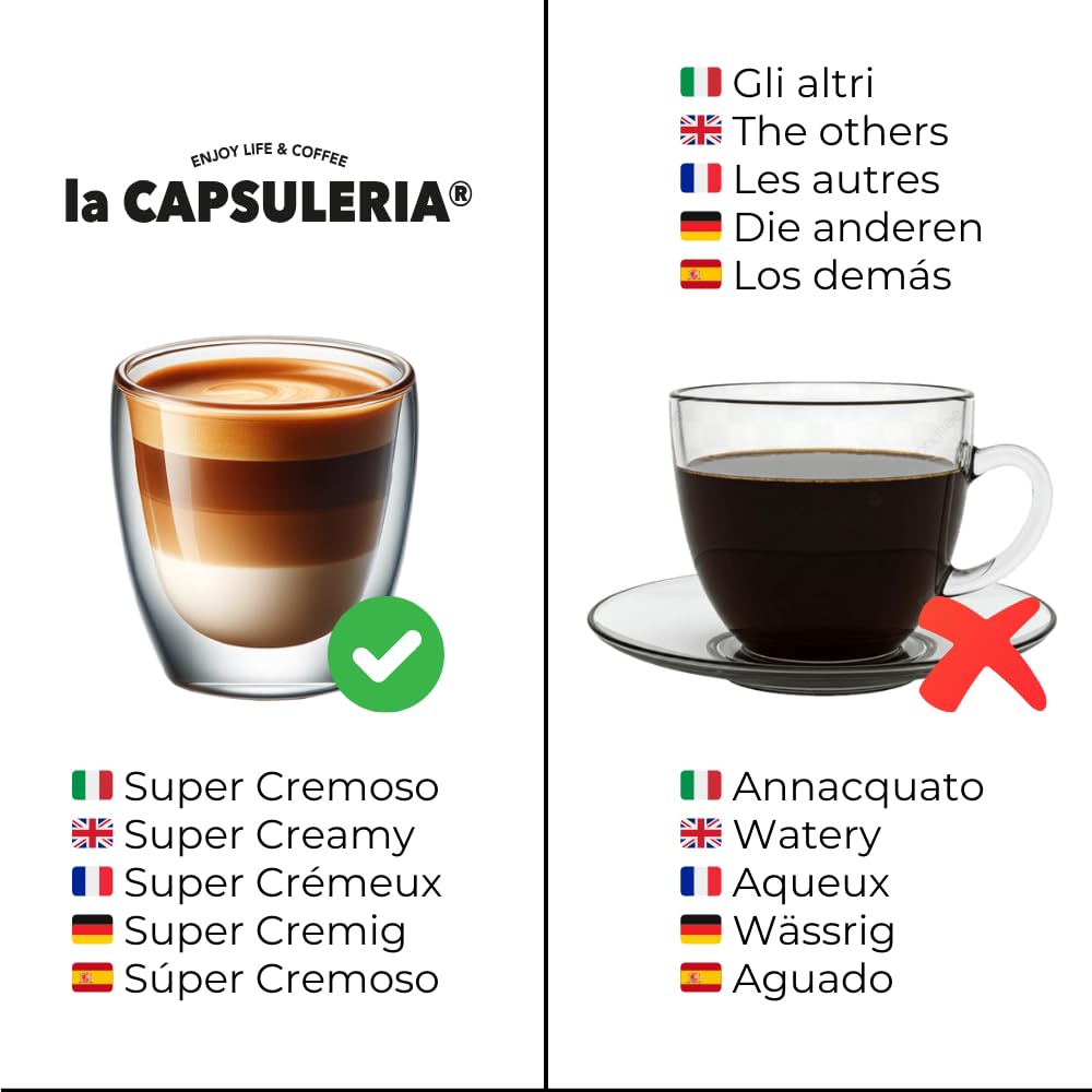 La Capsuleria - CAPPUCCINO Z WANILIA (240 Kapsułek) kompatybilne z Nespresso
