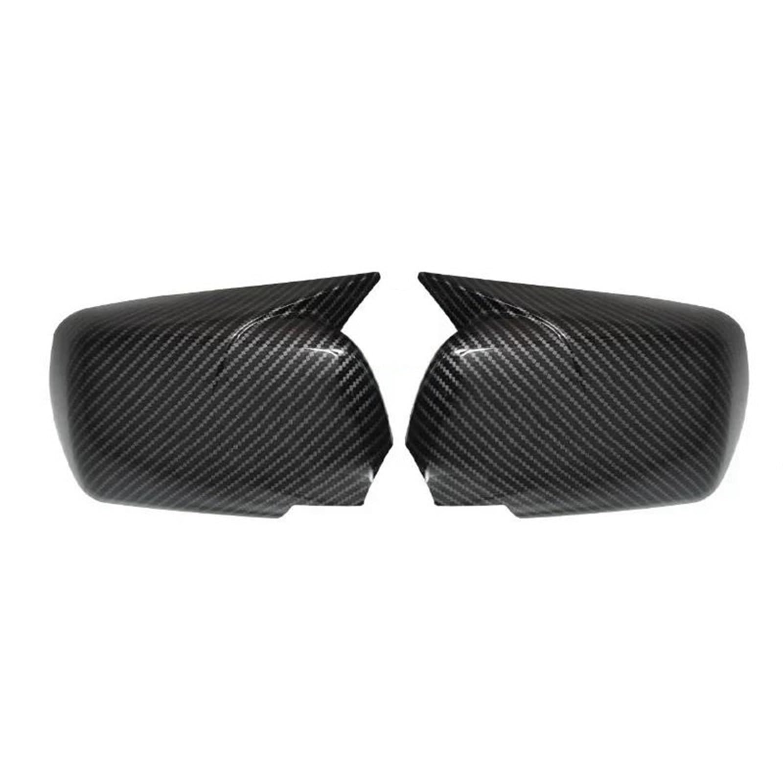 Coques rétroviseurs X5 E53 1999-2006 en finition carbone look