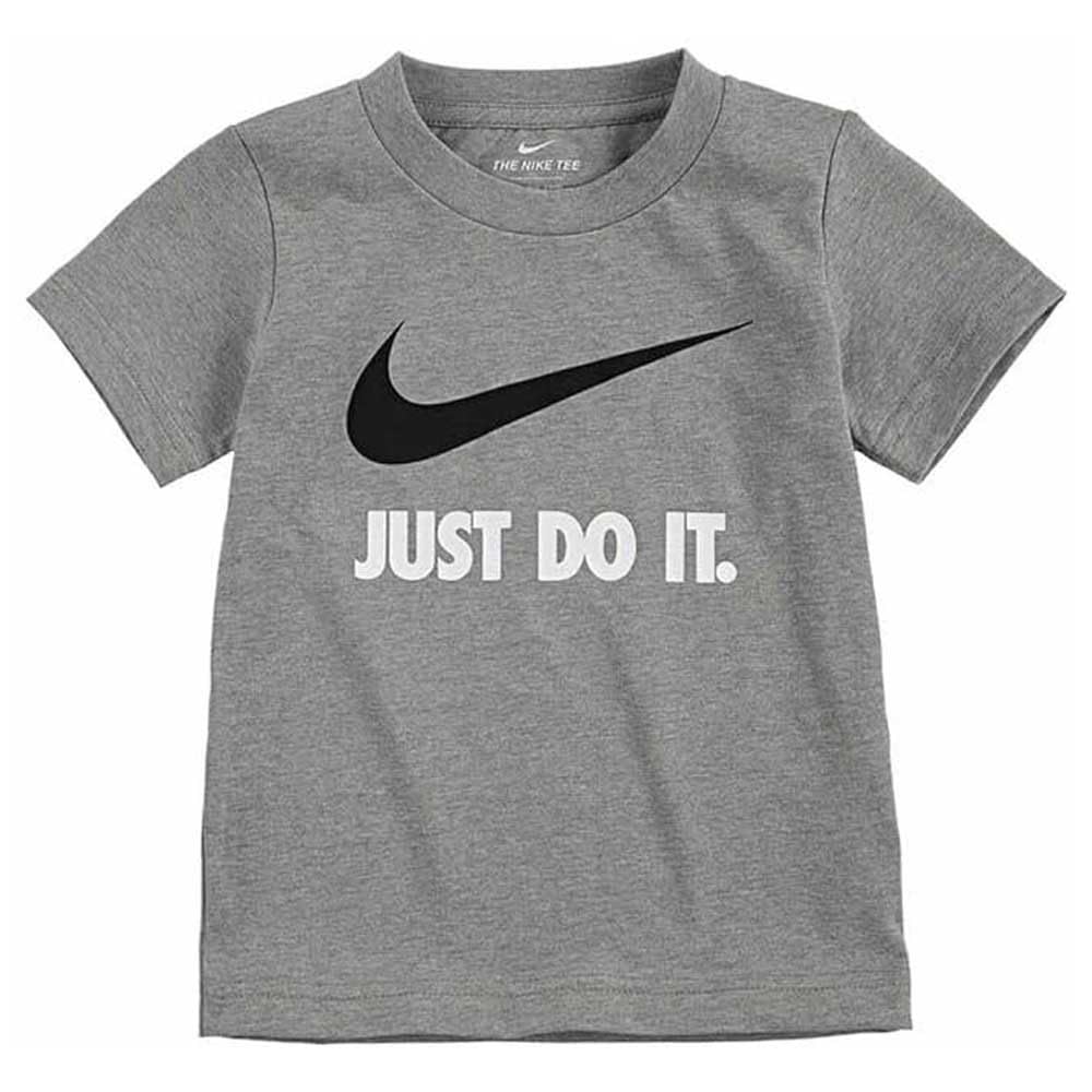 Nike Boys Grey Short Sleeve Tee  in Size 4 - 5 Years, Sports Direct