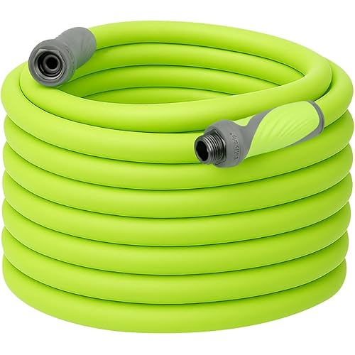 Flexzilla Garden Hose with SwivelGrip, 5/8 in. x 100 ft., Lightweight All-Weather Water Hose, Durable and Flexible, Leak-Free Connections