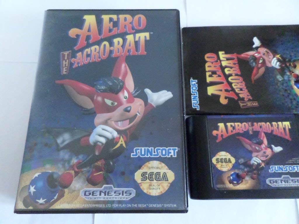 Aero the Acrobat - Sega Genesis (Renewed)