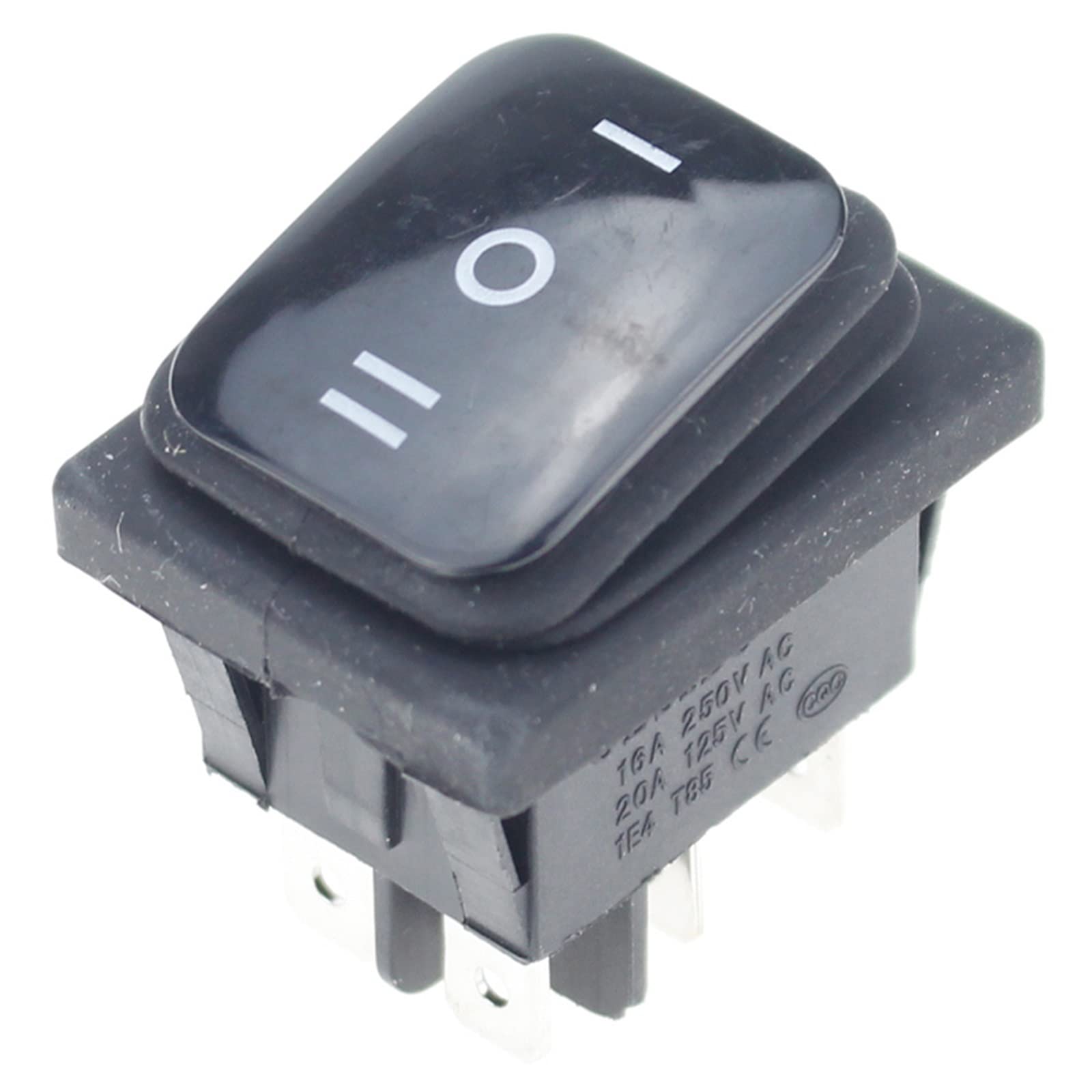 Interrupteur étanche 6 broches robuste pour sécuriser vos circuits de bateau 12V