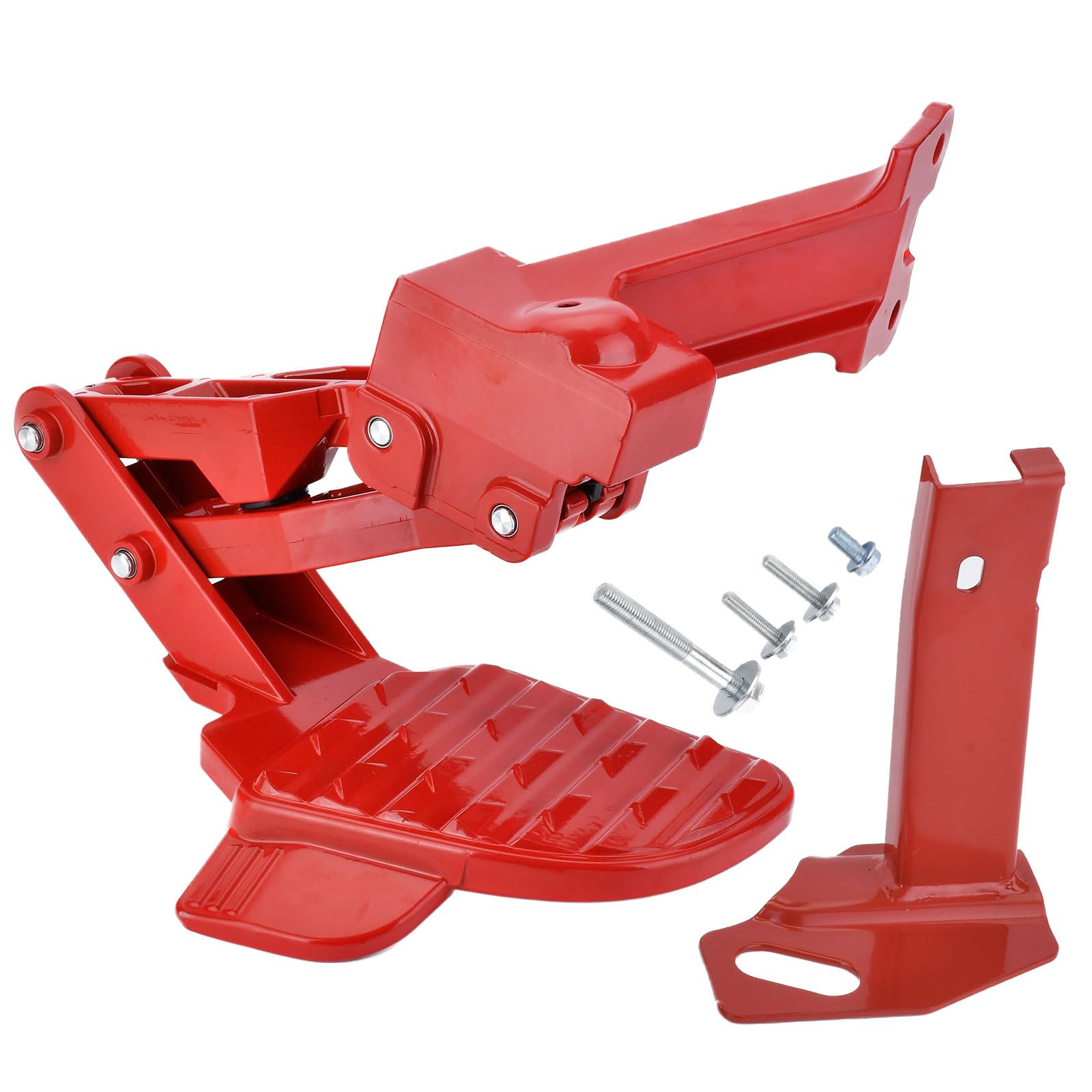 Goopool Bed Step Compatible with Dodge Ram 2500 3500 2019 2020 2021 2022 2023 Red Retractable Bumper Tailgate Step # 82215842AE 82215842AH 82215842AD 82215842AC