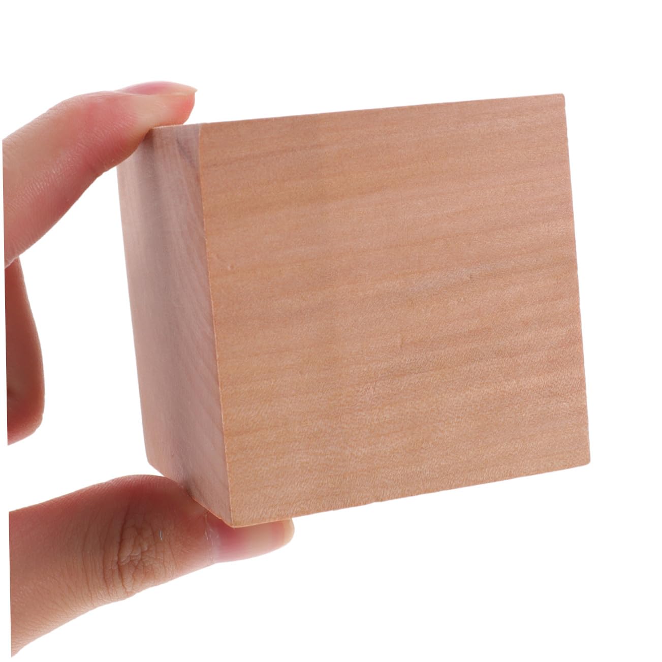 Amazon.co.jp: Kisangel 4 個 ブロック 工芸品 木 四角 : おもちゃ