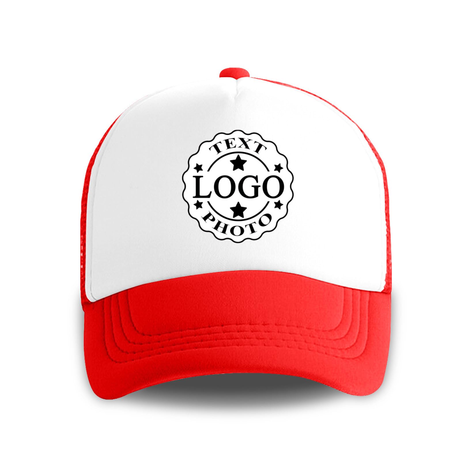 Bulk Custom Hat Add Your Text/Logo/Image Design Your Own Personalized Trucker Hat Customized Baseball Cap for Men&Women