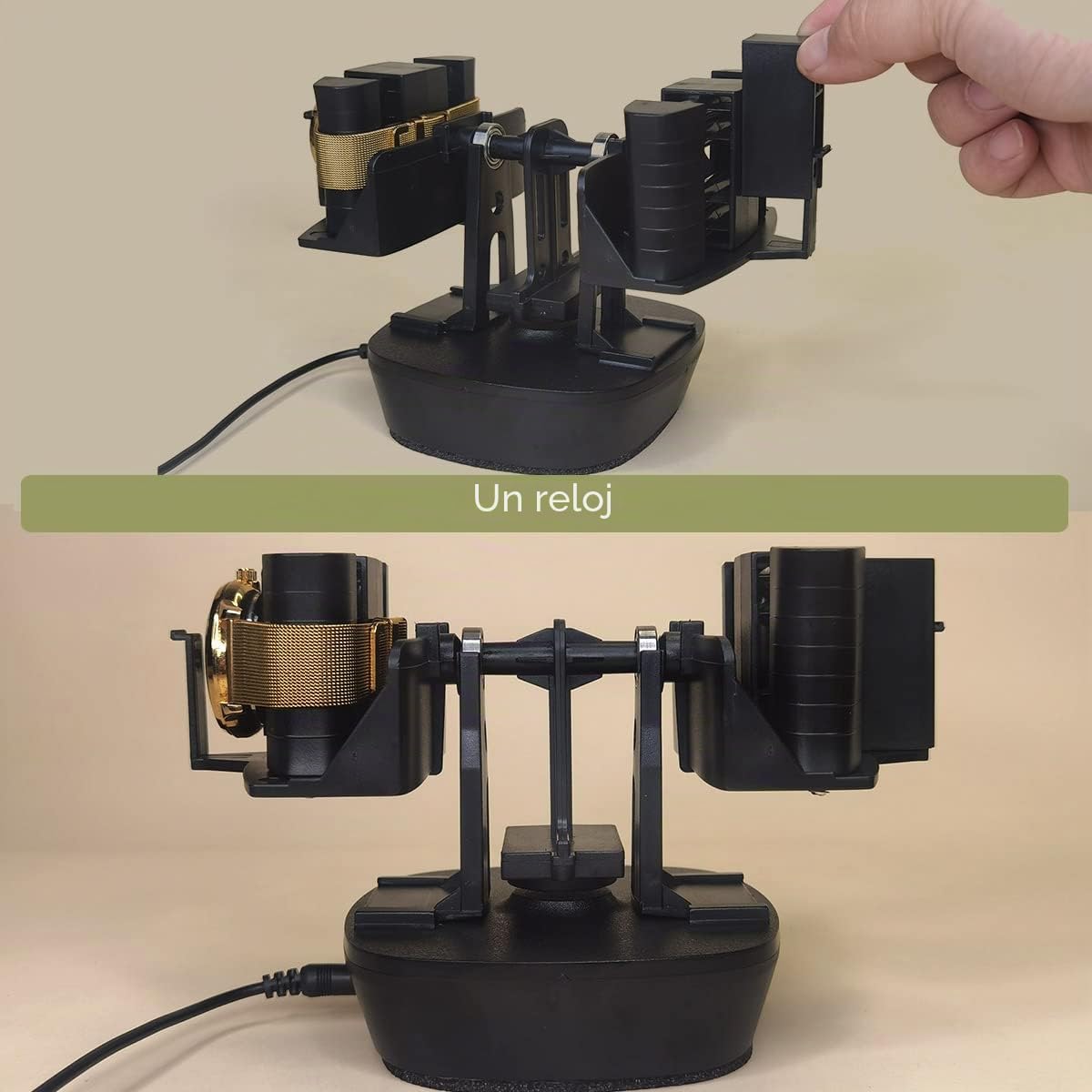 Bobinador de reloj Soporte único y doble para rotores, Turner autónomo, Equipo rotativo