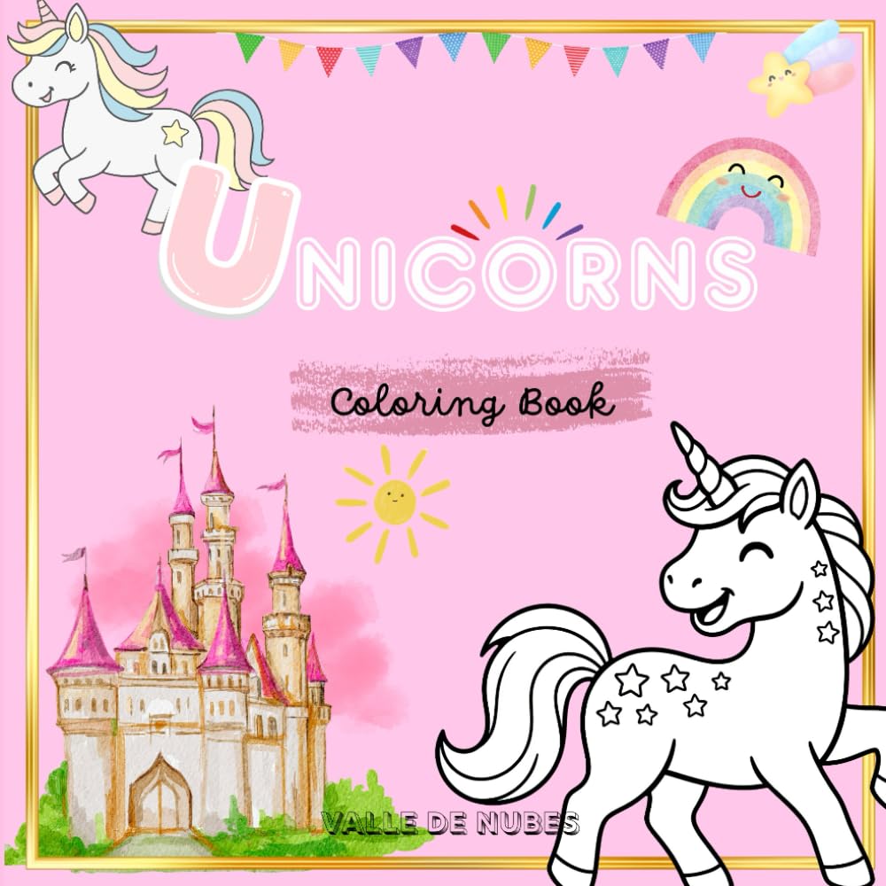 Unicorns Coloring Book: Magical coloring pages for Kids who loves Unicorns