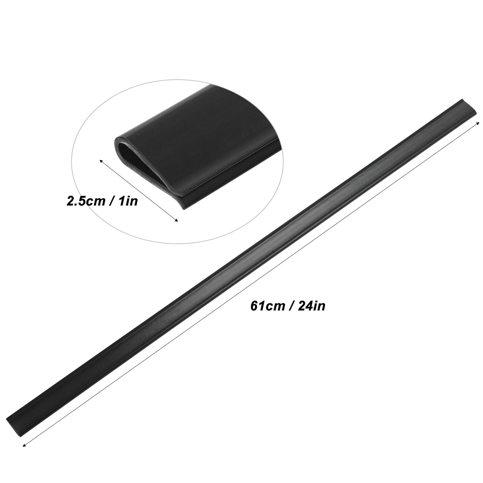 Tiras para Hacer Frente a la Piscina, Clips para el Revestimiento de la Piscina para el Reemplazo del Revestimiento de la Piscina Superpuesto - Material de PE de Primera Calidad (A)