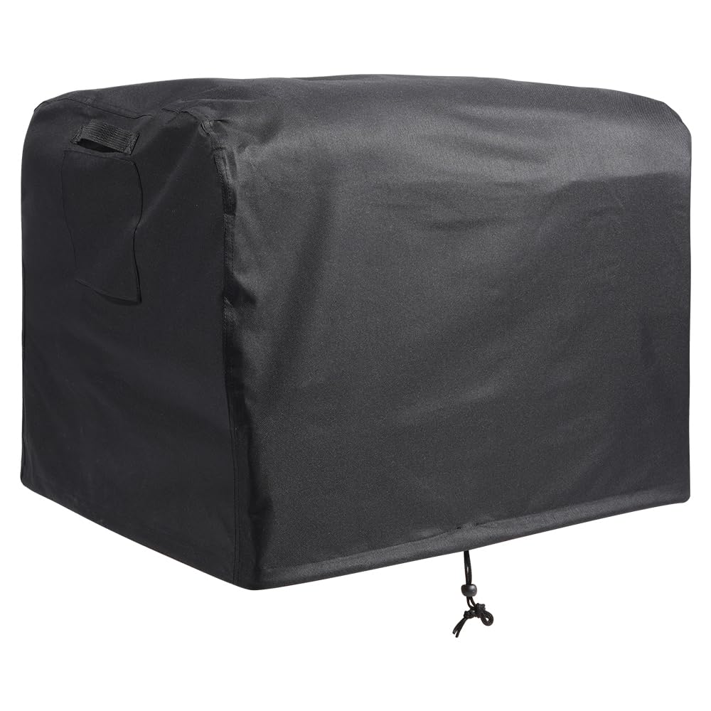Generator Abdeckung, 600D-Oxford Generatorabdeckung Reißfest Wasserdicht Anti-UV Staubdicht Winterfest, Schutzhülle für meisten Generatoren (66x50x50cm)