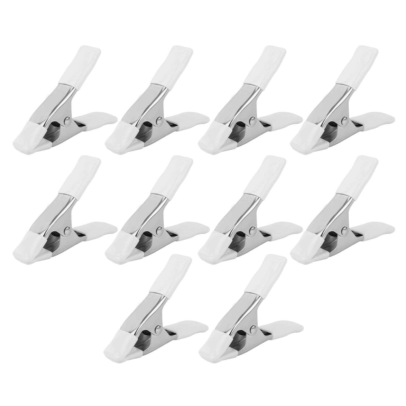 10pcs Dress Clips, 10.6cm/4.17in Durable Dress Tightener Clips Bridal Cinch Clothing Fixed Clamps for Seamstress Mannequin Salespeople Fashion Designers & Photographers