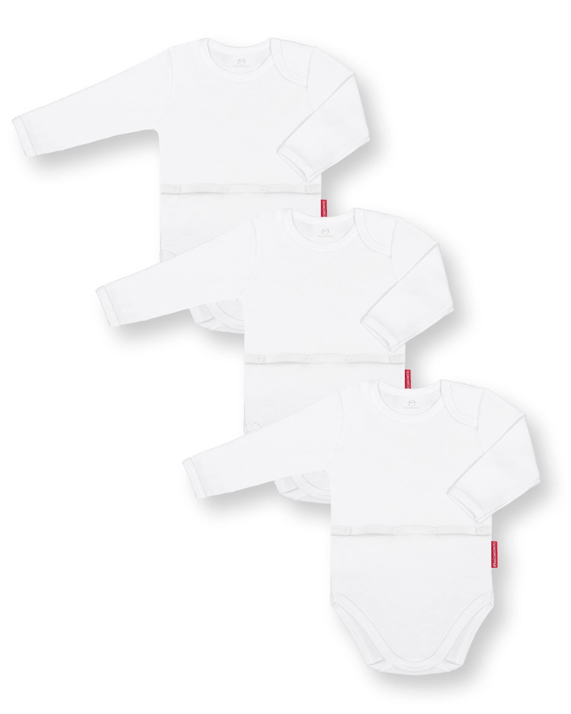 3er Pack Sondenbody Kinder Langarm Baumwolle PEG Sonde