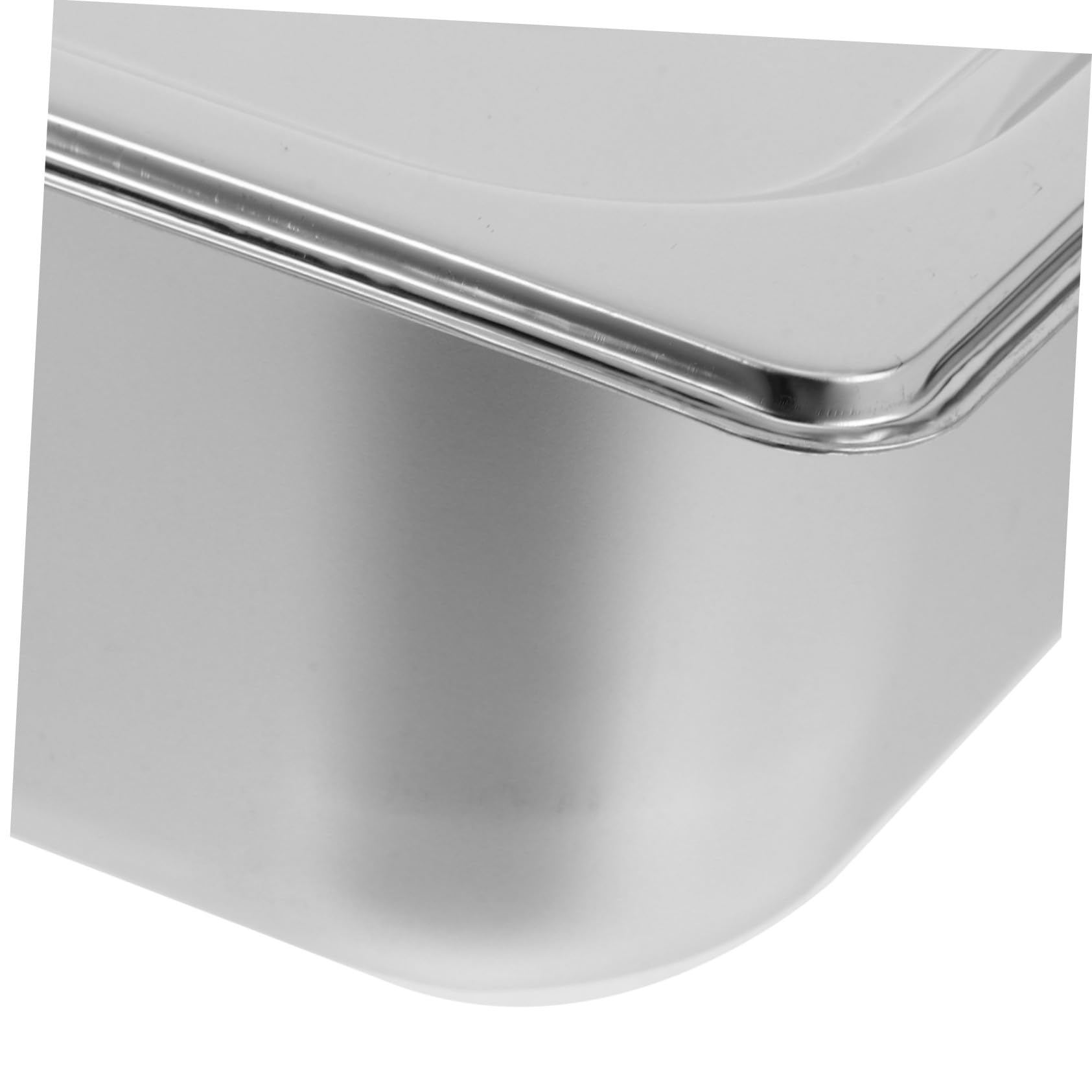Uonlytech Bacs de Buffet en Acier Inoxydable 1/2 Gn 33x265x100 Mm avec Couvercle Hermétique, Plats Gastronorms Robustes pour Restauration Professionnelle, Service Traiteur Cuisine