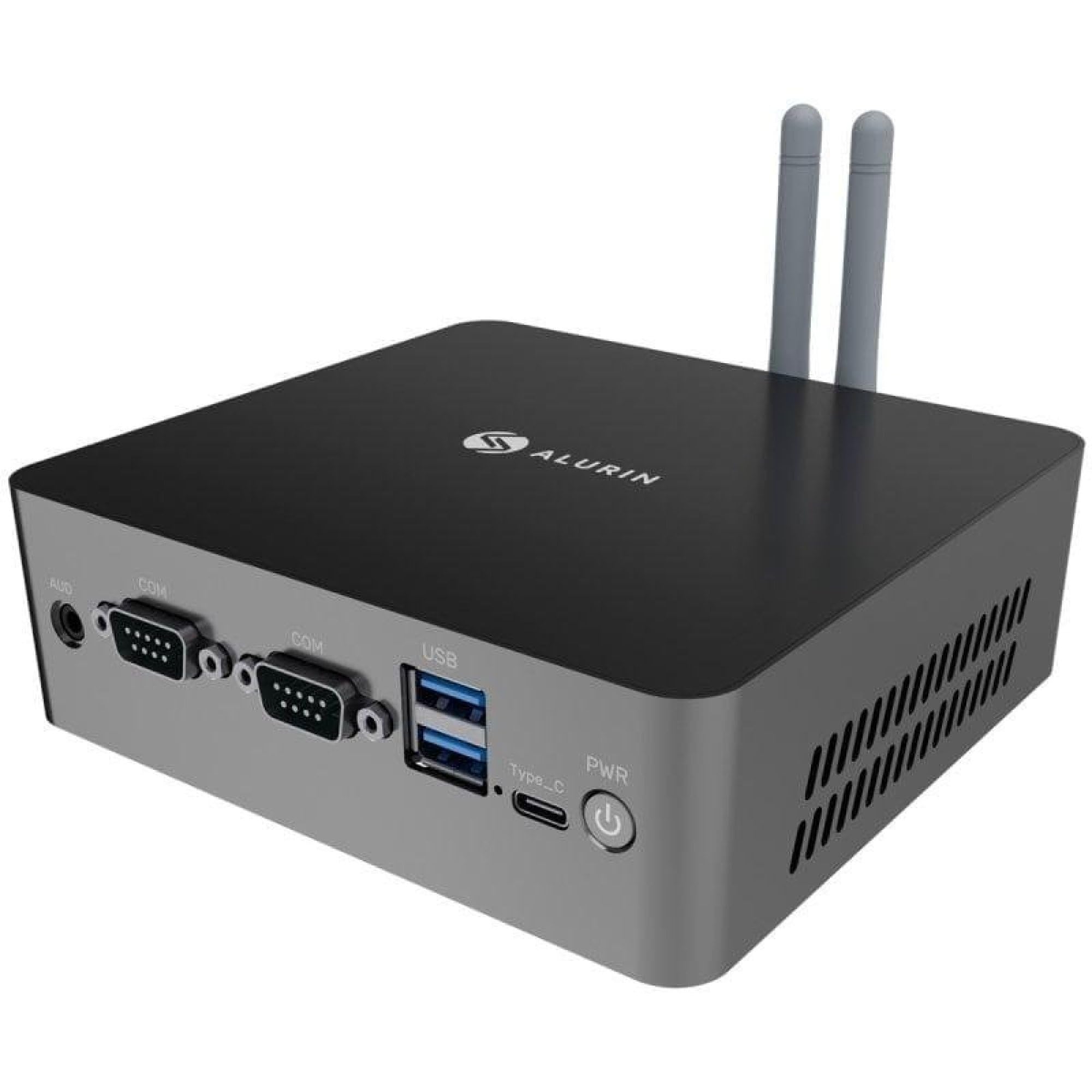 Alurin Mini PC Unit, Intel Core i5, 16GB, 500GB, Senza Sistema Operativo, Computer Compatto da Ufficio, Triplo Monitor, HDMI DisplayPort, USB-C, WiFi 5 Bluetooth, Supporto VESA, Grafica Intel UHD | Mini PC