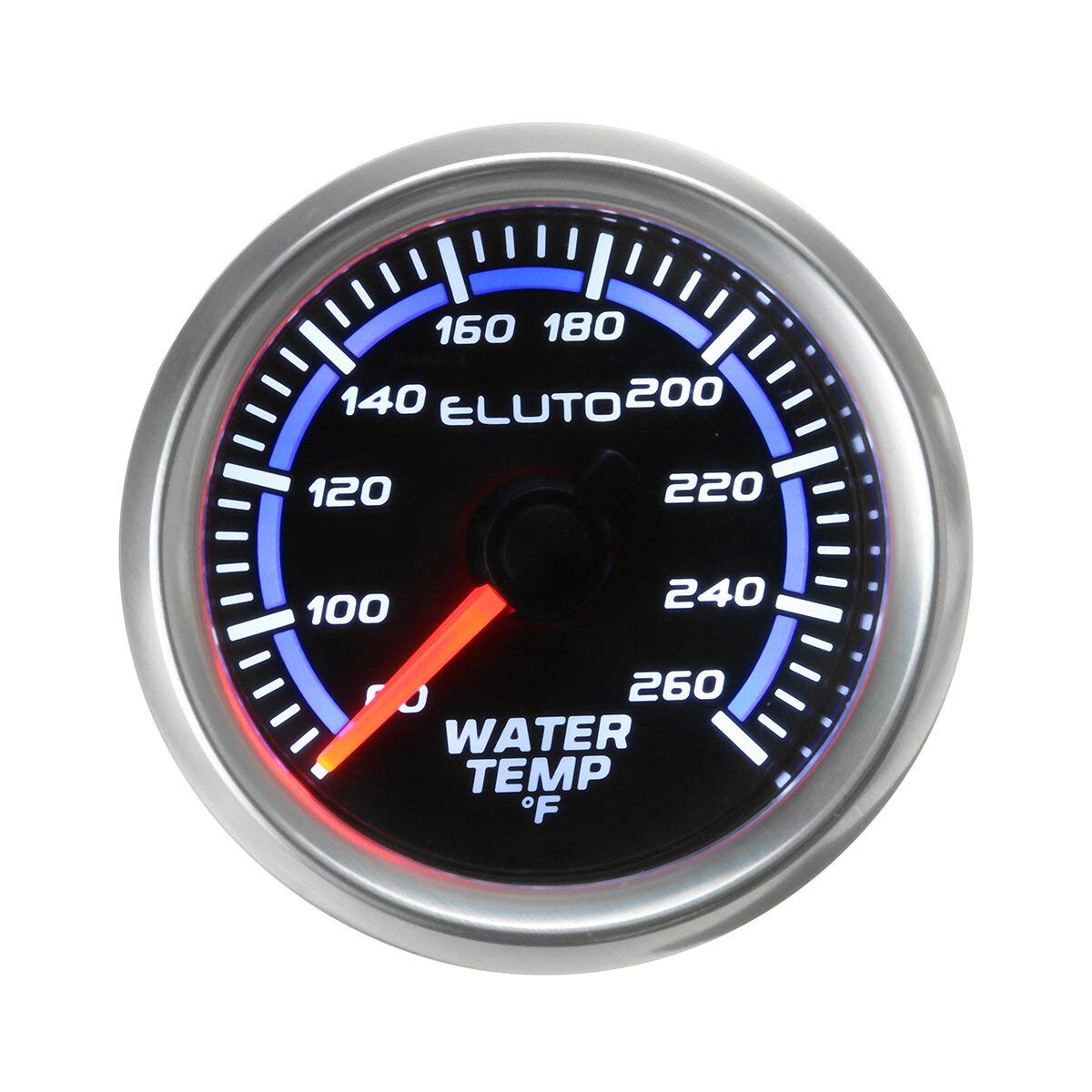 Reloj indicador temperatura agua 52 mm para evitar sobrecalentamiento motor 6