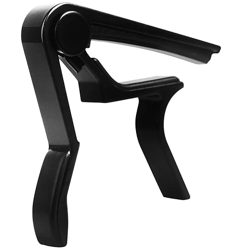 Guitar Capo, 6-String Acoustic & Electric Guitar Capo,Capo for acoustic guitar(Black)