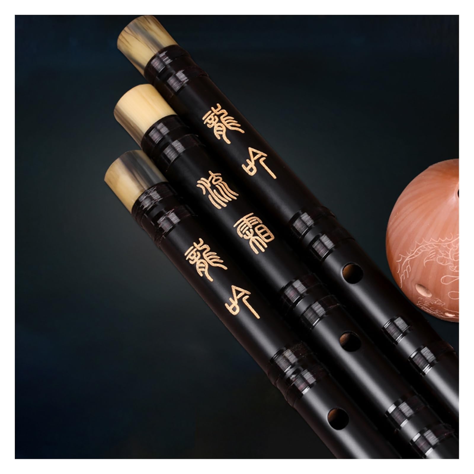 IMGASDCSD flauti Flauto di bambù 5 tasti CDEFG for principianti e professionisti Strumento musicale(G Key)