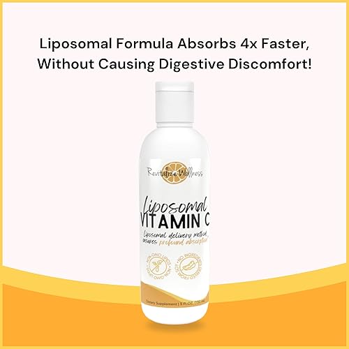 Miniatura 4 de Vitamina C liposomal  1,000 mg de vitamina C  Absorción profunda, pura, sin maíz y sin OGM  30 porciones