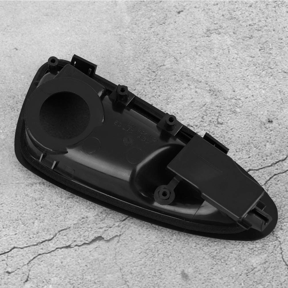 Qiilu Poignée de porte intérieure, Poignée de porte intérieure, Poignée de porte intérieure avant gauche pour Seat Ibiza 2009-2017 (OE 6J1837113A)
