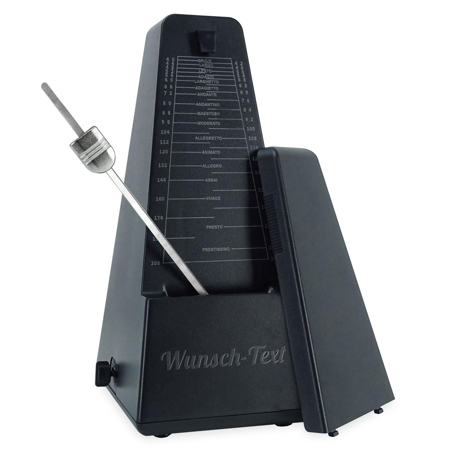 keepdrum Mechanisches Metronom aufziehbar mit personalisierter Gravur/Wunsch Text