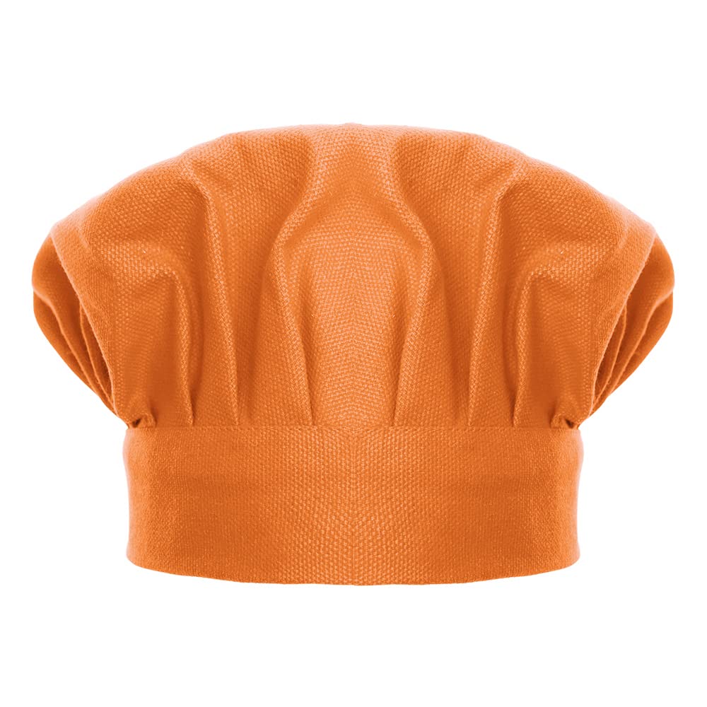 TopTie Chef Hat for Kid & Adult, Cotton Elastic Adjustable Kitchen Cooking Baking Hat