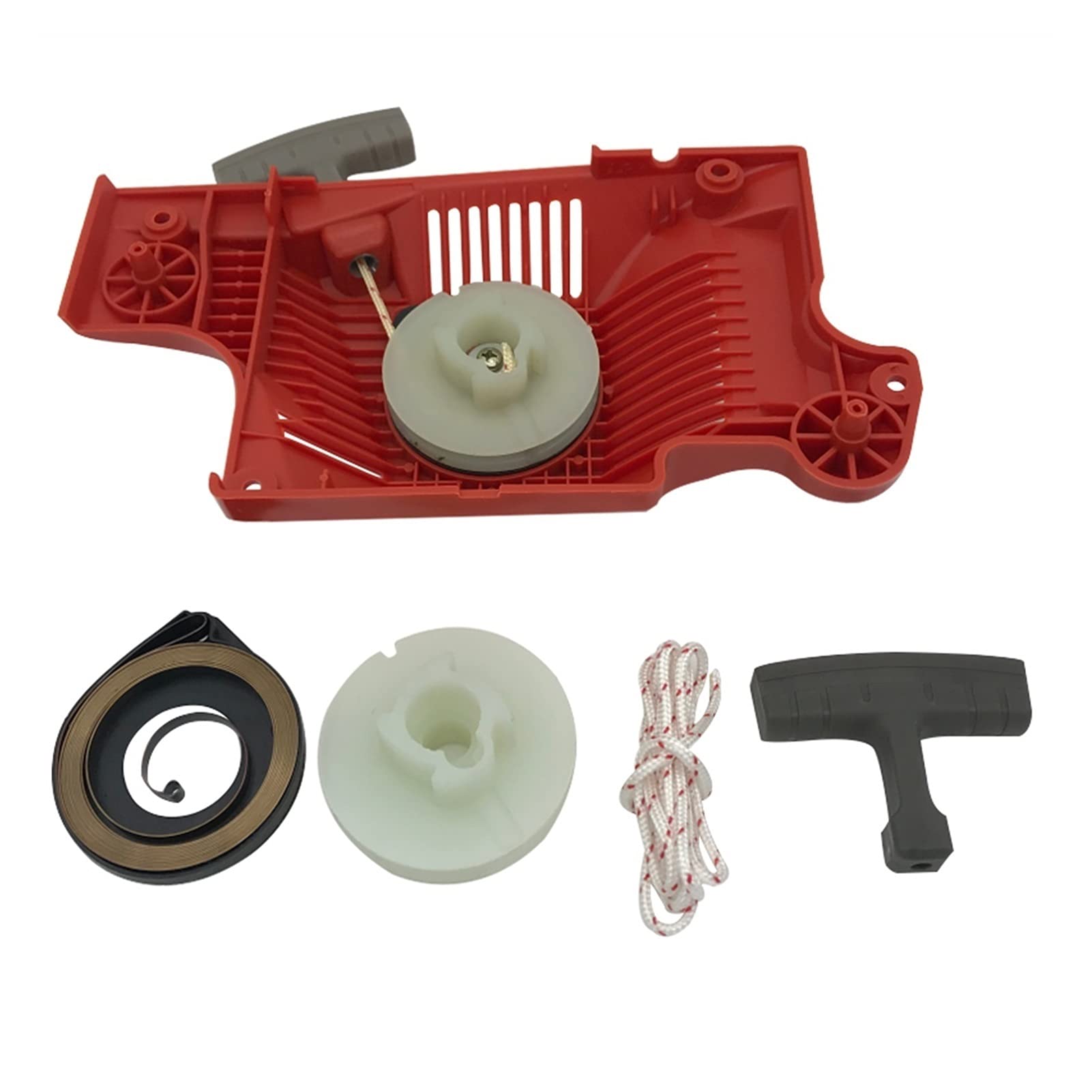 Kit de servicio de cuerda con mango de resorte de polea