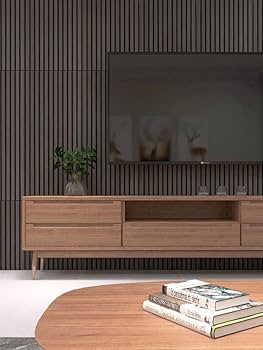 Amazon.co.jp: eazart アコースティックウッドスラットウォール