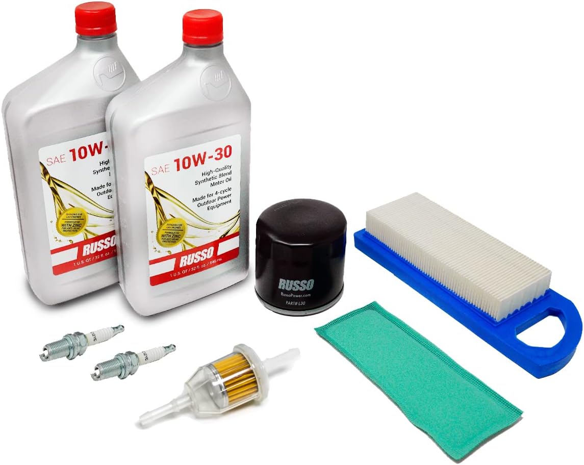 RUSSO Tune Up 10W30 Kit for Toro TimeCutter 2015 and UP