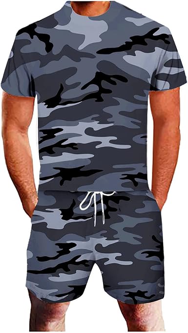 Fashion Crew Neck Short Sleeve Shirt 