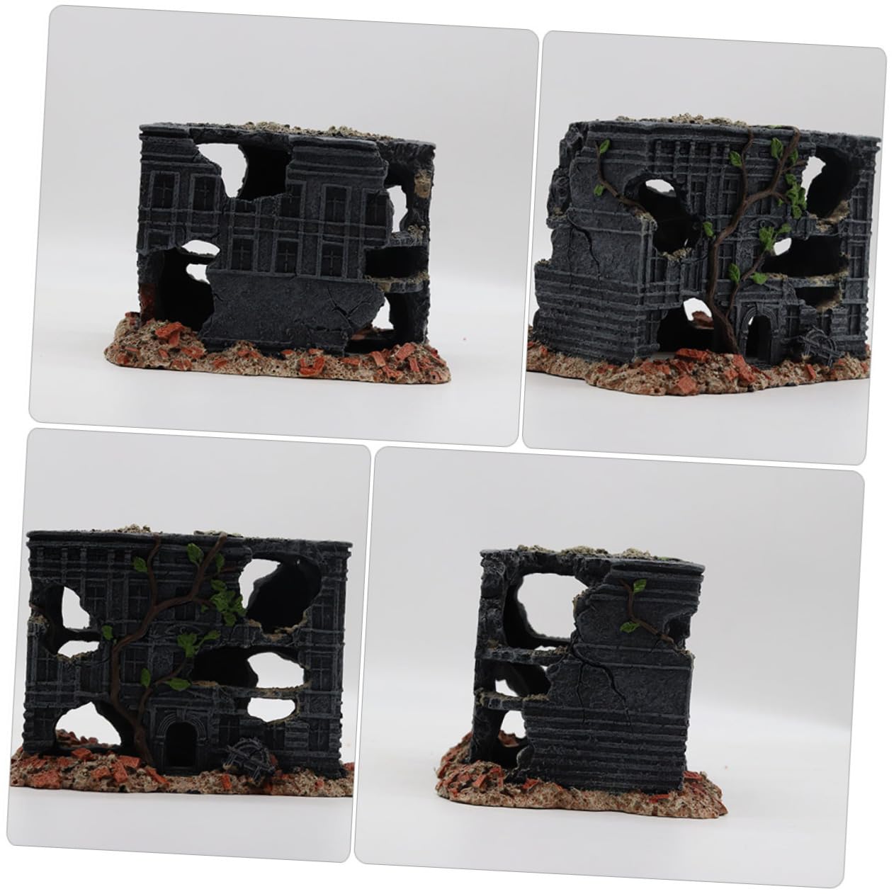 Decorazione Casa Imitata per Serbatoio Decorativo Adatto per Pesci Betta e Aggiunge all Aquarium